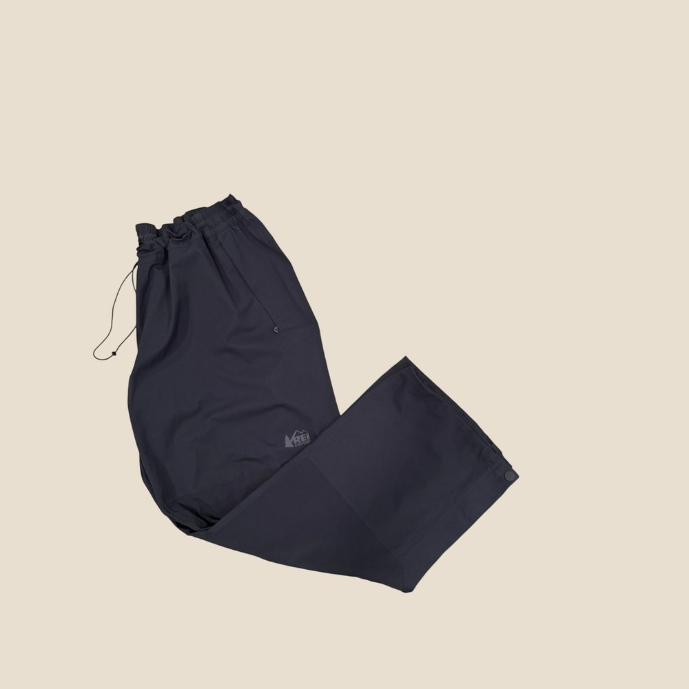 REI Co-op HydroWall 2.5L Rain Pants Mens 3XL Black Waterproof Hiking Outdoor